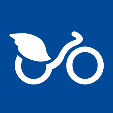 Ikon med logotyp för nextbike